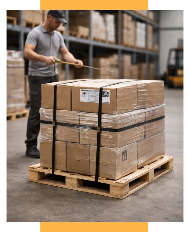 Упаковка и паллетирование грузов от 3546 р. | СетСервис-Элк