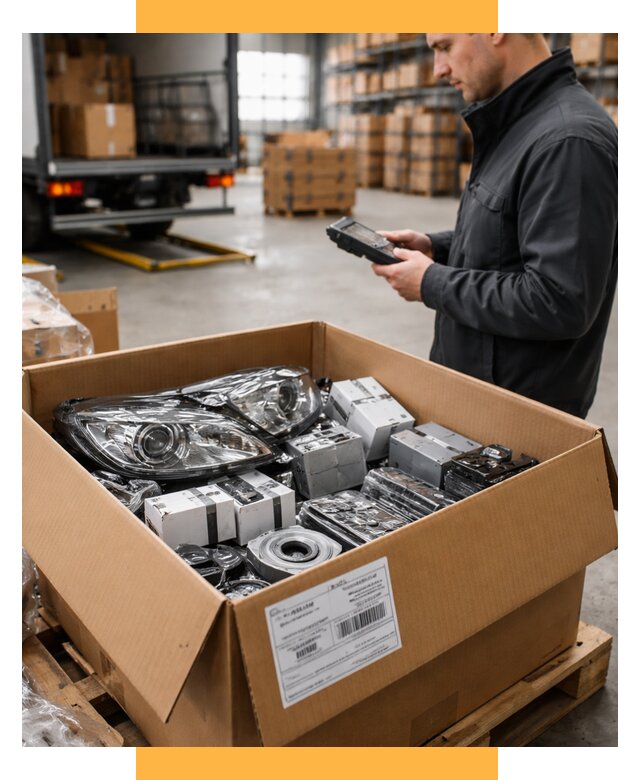 Доставка автозапчастей из Европы под ключ от 12663 р. | СетСервис-Элк