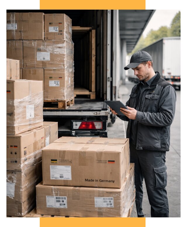 Доставка грузов из Германии от 45585 р. быстро - СетСервис-Элк