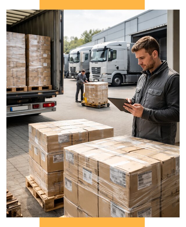 Автоперевозки из Германии от 8914 р. - логистика СетСервис-Элк