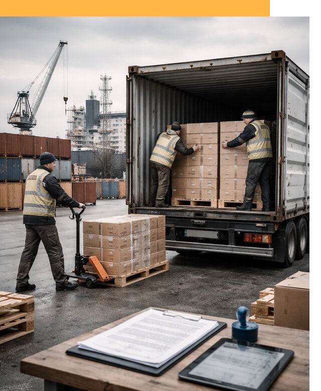 Доставка грузов из Латвии от 25325 руб, морская, авто, авиа