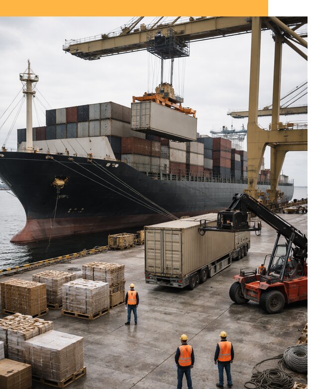 Морские перевозки из Индии: доставка FCL/LCL, таможня от 121560