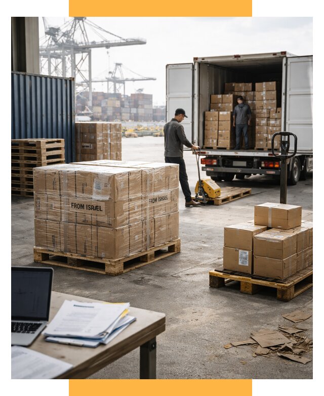 Доставка грузов из Израиля от 15195 р., логистика от СетСервис-Элк