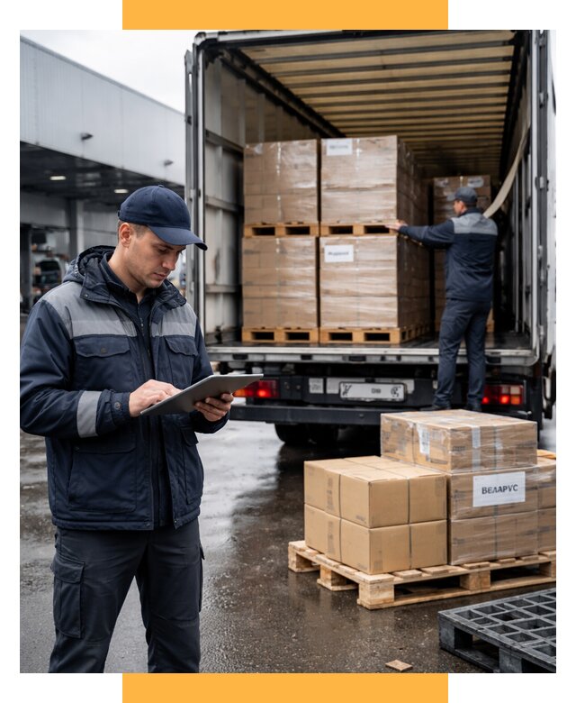 Доставка грузов из Беларуси от 15195 р. логистика СетСервис-Элк