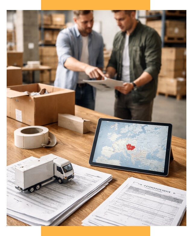 Доставка грузов в Чехию от 35455 р. - логистика СетСервис-Элк