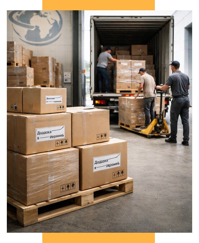 Доставка грузов в Израиль и экспорт от 45585 р. СетСервис-Элк