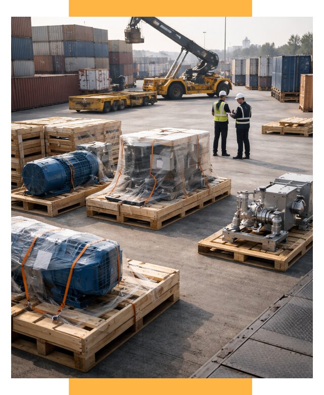 Международная перевозка оборудования от 30390 р. | СетСервис-Элк