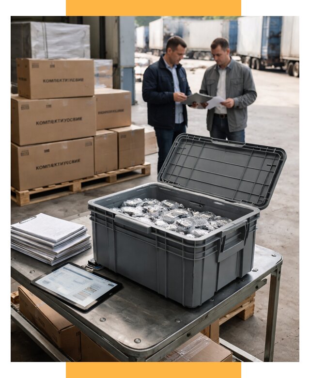 Перевозка комплектующих из Китая от 6585 р. | СетСервис-Элк