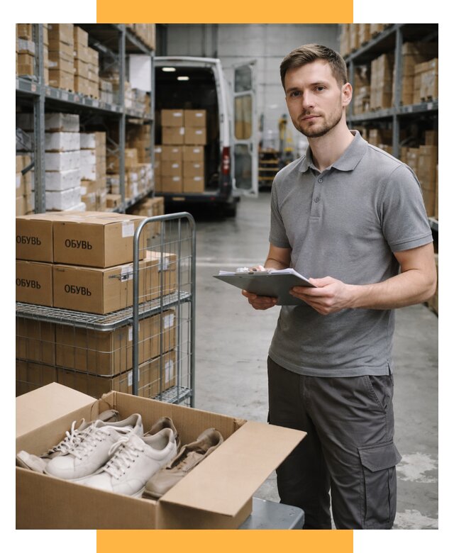 Доставка обуви из Китая и Турции от 4559 р. СетСервис-Элк