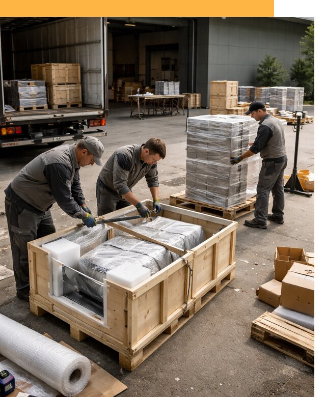 Перевозка выставочных грузов по миру от 25325 руб за м2 с таможней