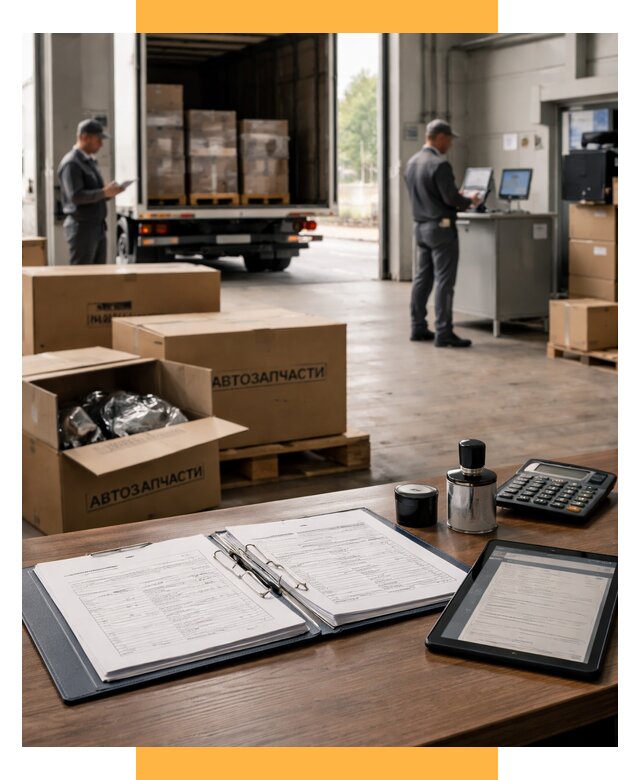Таможенное оформление автозапчастей под ключ от 8611 р., СетСервис-Элк