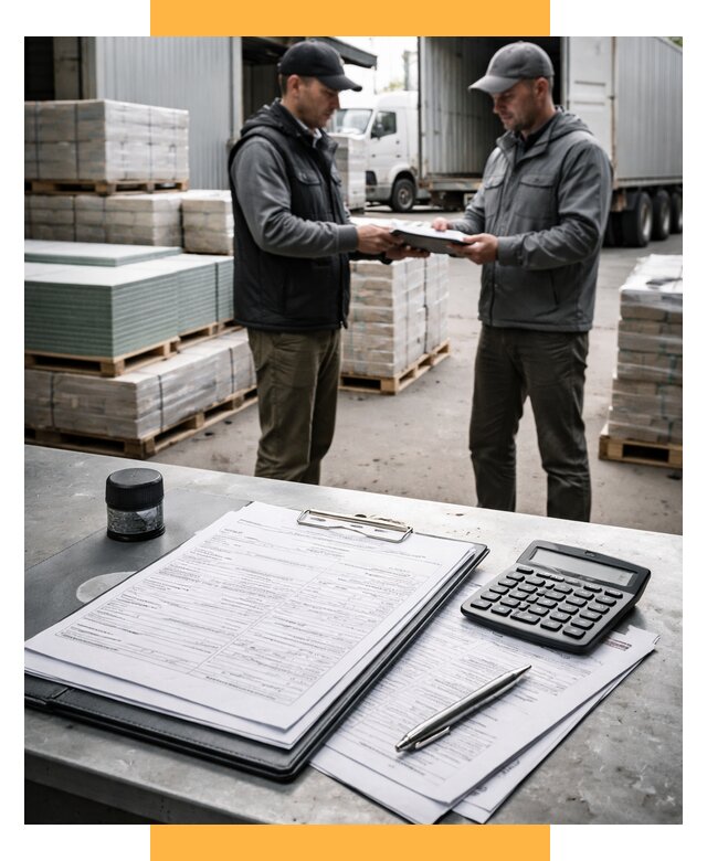 Таможенное оформление стройматериалов от 8611 р. | СетСервис-Элк